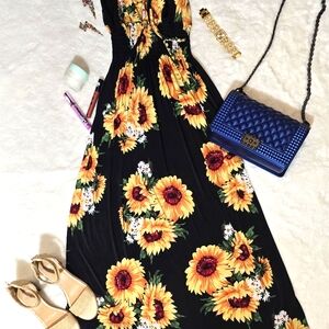 Beautiful fall long dress